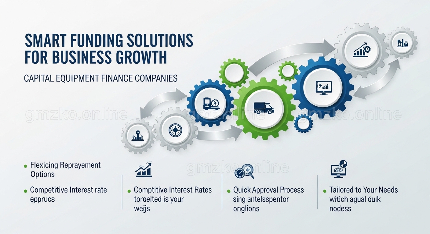 Capital equipment financing solutions for industrial machinery and construction equipment